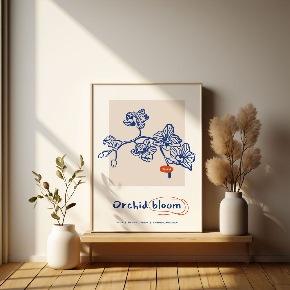 tranquil-petals-d  Elegant framed art print in a beautiful frame