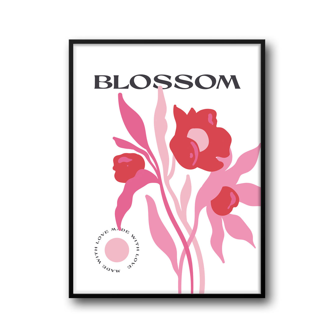 blossom-garden-a  Elegant framed art print in a beautiful frame