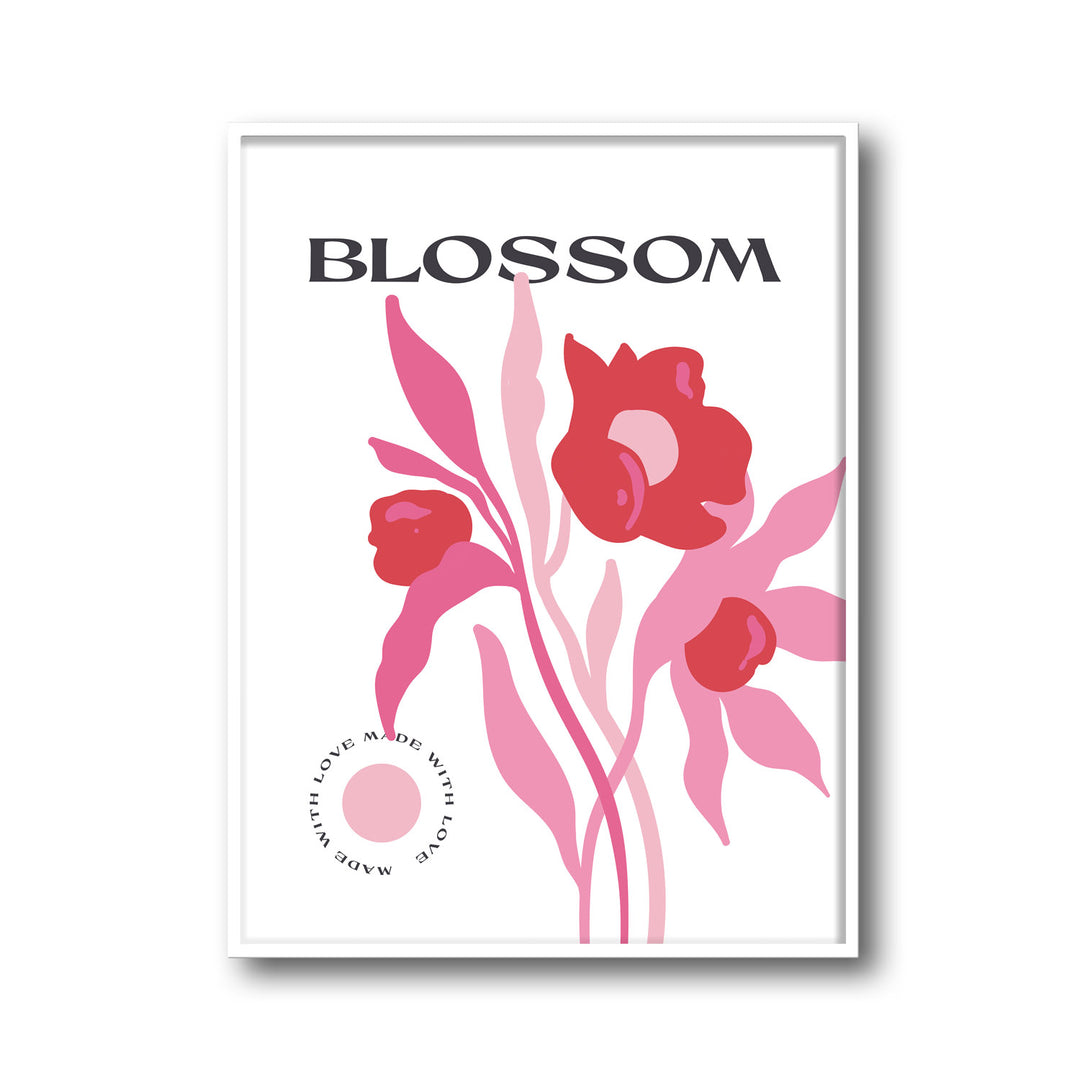 blossom-garden-a  Elegant framed art print in a beautiful frame