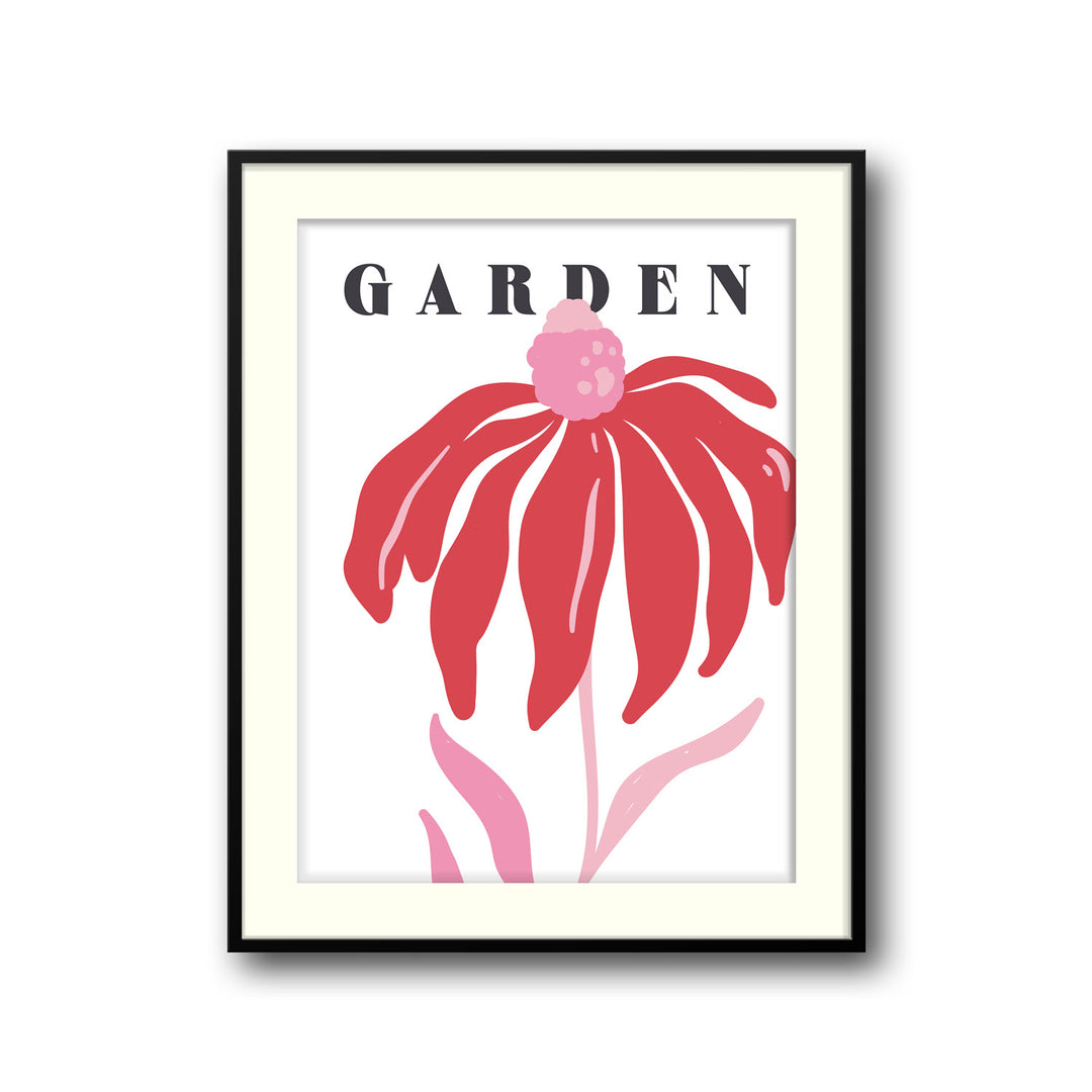 blossom-garden-b  Elegant framed art print in a beautiful frame