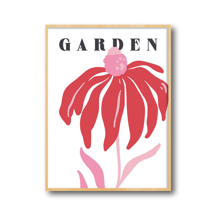 blossom-garden-b  Elegant framed art print in a beautiful frame