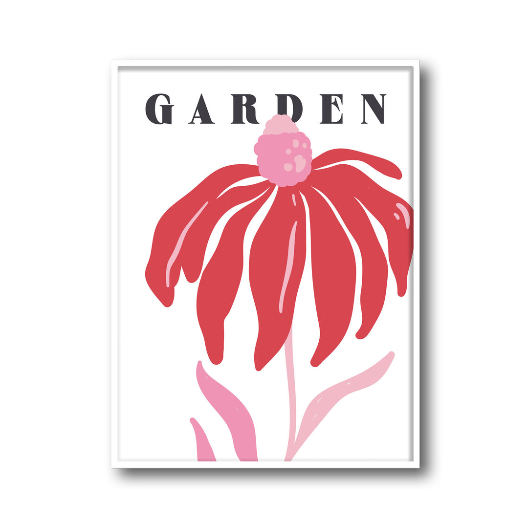 blossom-garden-b  Elegant framed art print in a beautiful frame