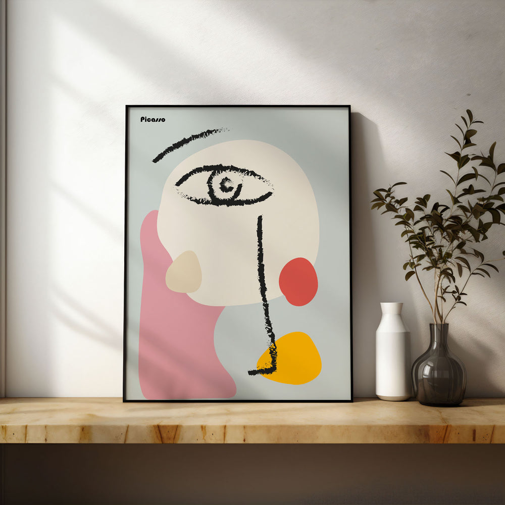 enigmatic-visions-a  Elegant framed art print in a beautiful frame