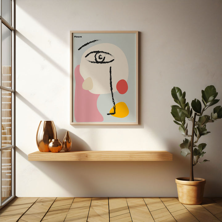 enigmatic-visions-a  Elegant framed art print in a beautiful frame