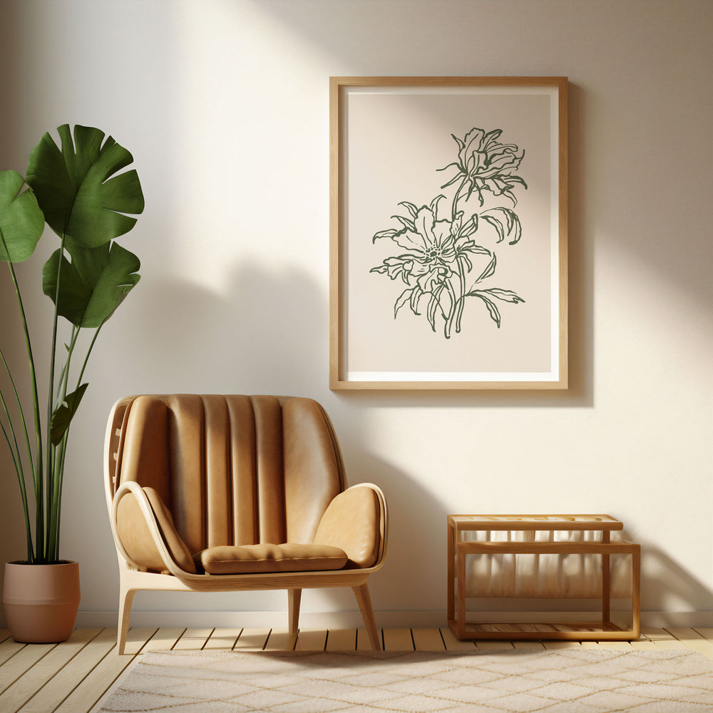 tranquil-petals-c  Elegant framed art print in a beautiful frame