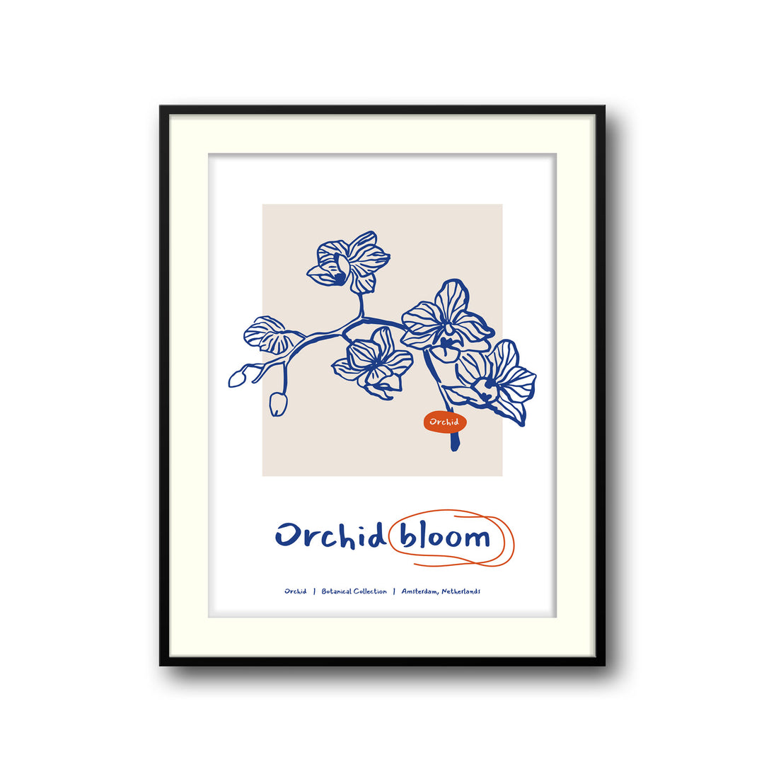 tranquil-petals-d  Elegant framed art print in a beautiful frame