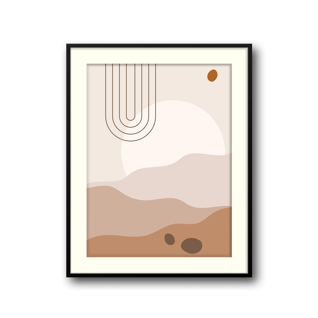 arcade-a  Elegant framed art print in a beautiful frame