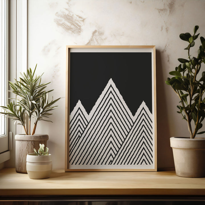 tranquil-prism-b  Elegant framed art print in a beautiful frame