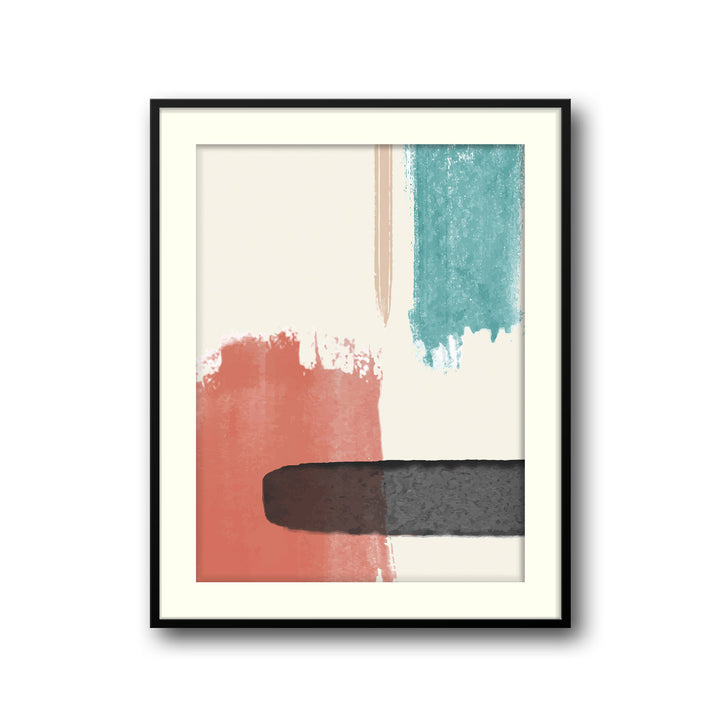 abstract-sunlit-spectrum-b  Elegant framed art print in a beautiful frame