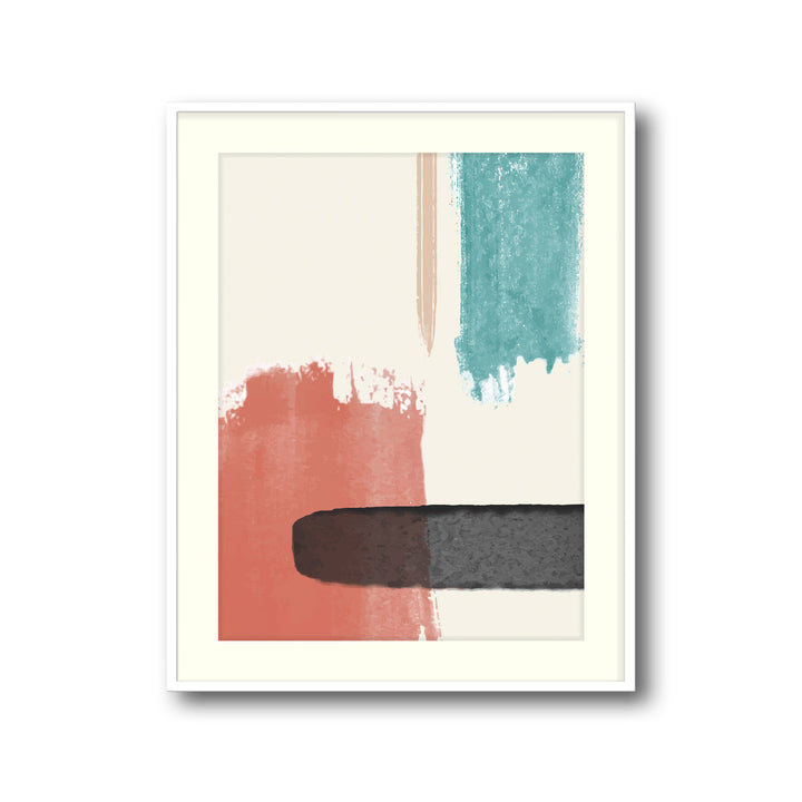 abstract-sunlit-spectrum-b  Elegant framed art print in a beautiful frame