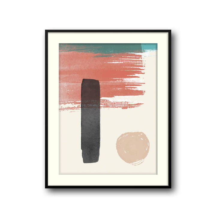 abstract-sunlit-spectrum-a  Elegant framed art print in a beautiful frame