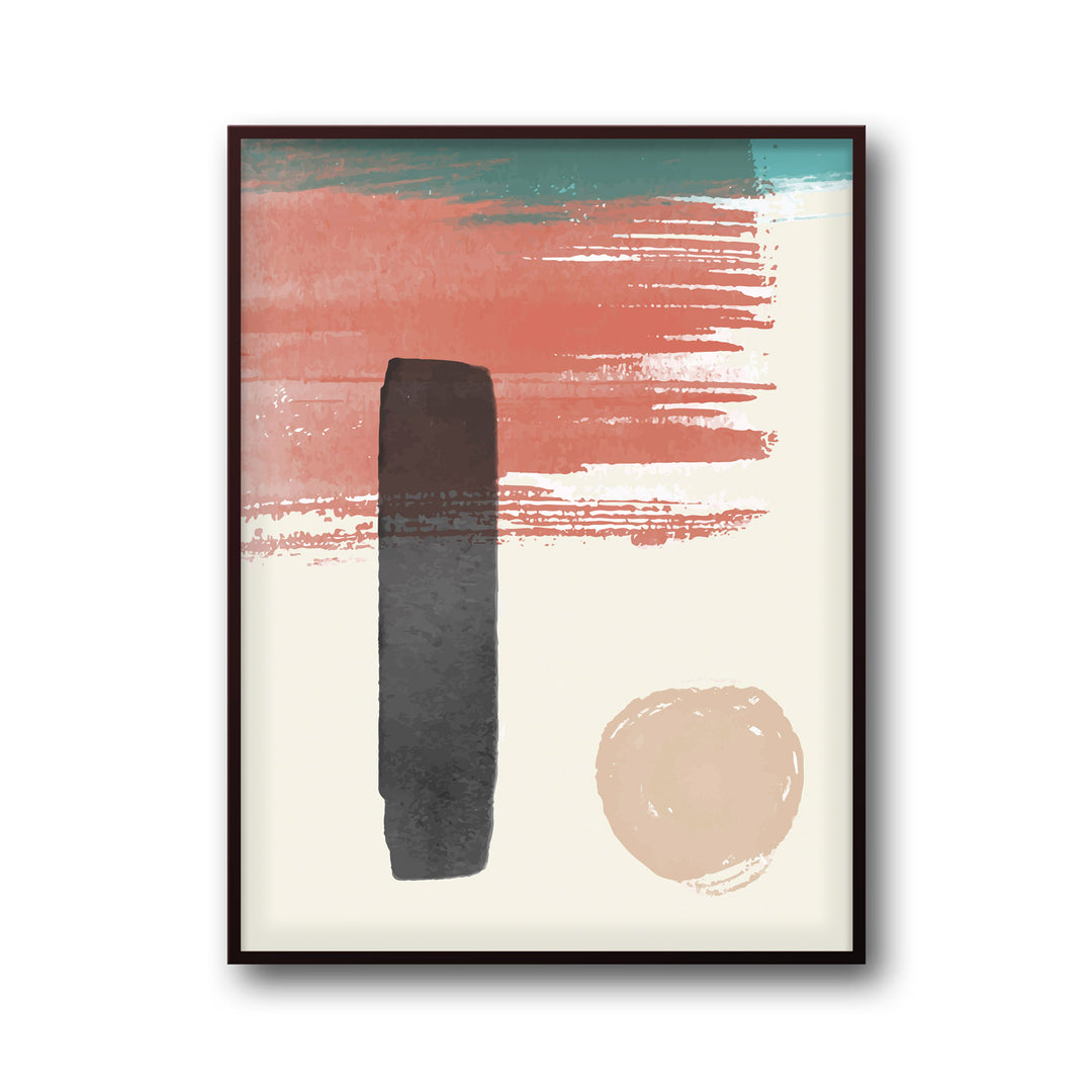 abstract-sunlit-spectrum-a  Elegant framed art print in a beautiful frame