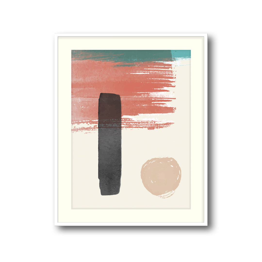 abstract-sunlit-spectrum-a  Elegant framed art print in a beautiful frame