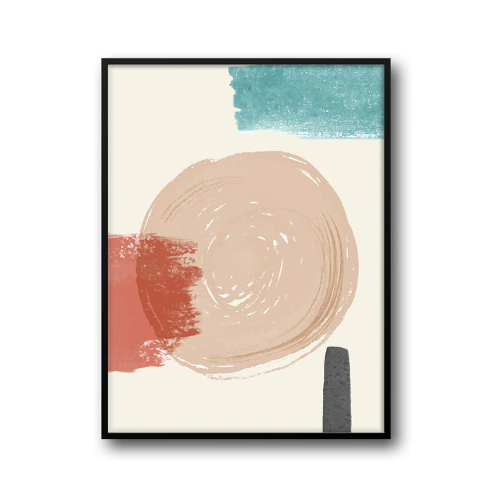 abstract-sunlit-spectrum-c  Elegant framed art print in a beautiful frame