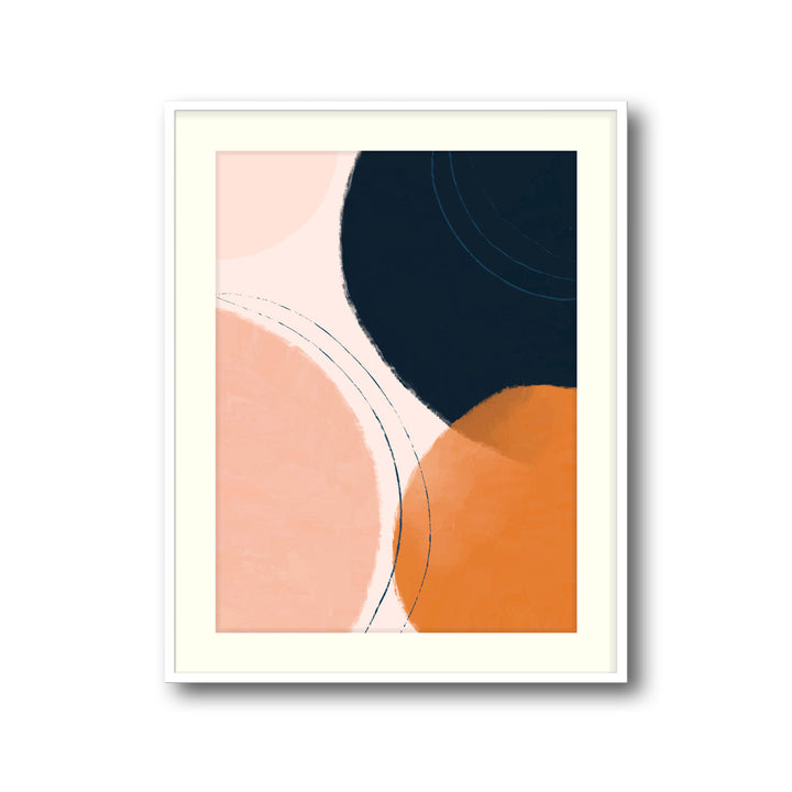 abstract-sunlit-hues-c  Elegant framed art print in a beautiful frame