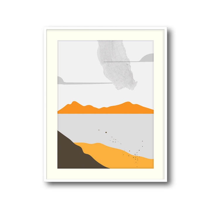 abstract-landscapes-of-gold-a  Elegant framed art print in a beautiful frame