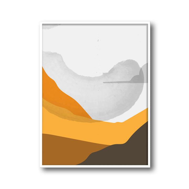 abstract-landscapes-of-gold-b  Elegant framed art print in a beautiful frame