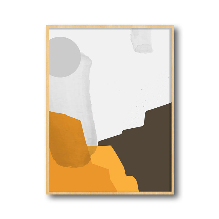 abstract-landscapes-of-gold-c  Elegant framed art print in a beautiful frame