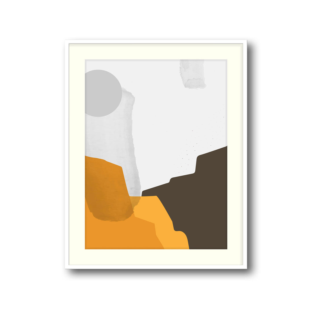 abstract-landscapes-of-gold-c  Elegant framed art print in a beautiful frame