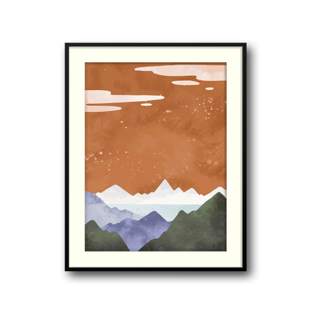 meadow-serenity-c  Elegant framed art print in a beautiful frame