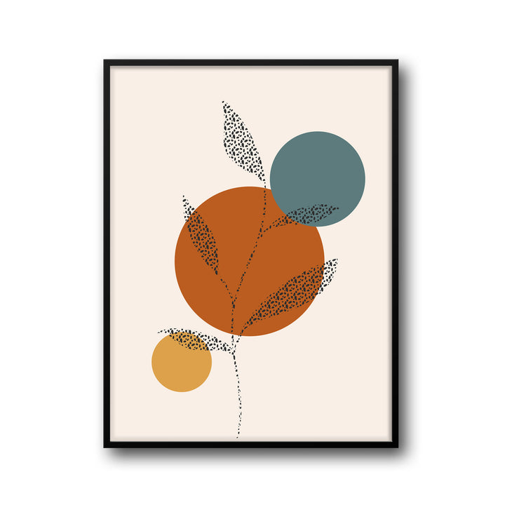 boho-sunlit-refuge-c  Elegant framed art print in a beautiful frame