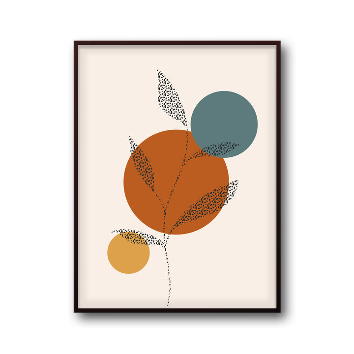 boho-sunlit-refuge-c  Elegant framed art print in a beautiful frame