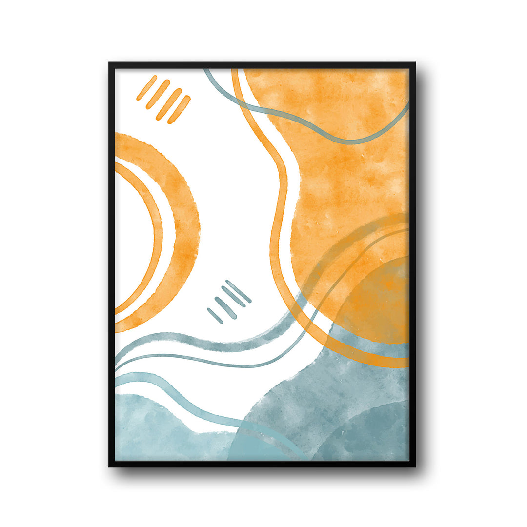 sunlit-oasis-a  Elegant framed art print in a beautiful frame