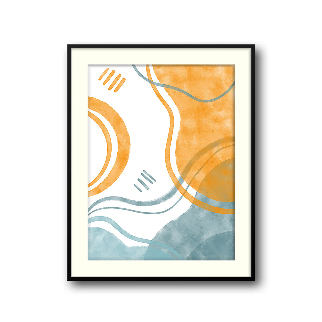 sunlit-oasis-a  Elegant framed art print in a beautiful frame