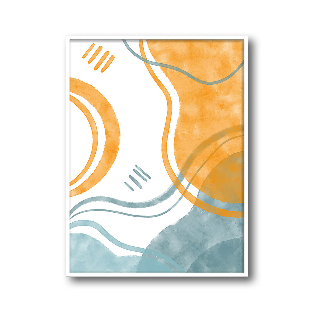 sunlit-oasis-a  Elegant framed art print in a beautiful frame