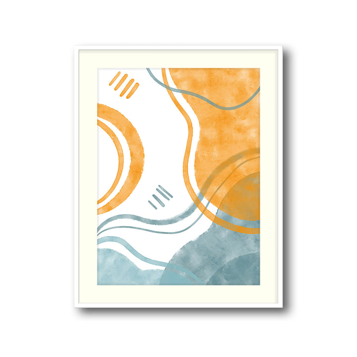 sunlit-oasis-a  Elegant framed art print in a beautiful frame