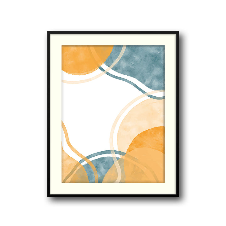 sunlit-oasis-c  Elegant framed art print in a beautiful frame