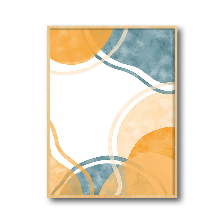 sunlit-oasis-c  Elegant framed art print in a beautiful frame