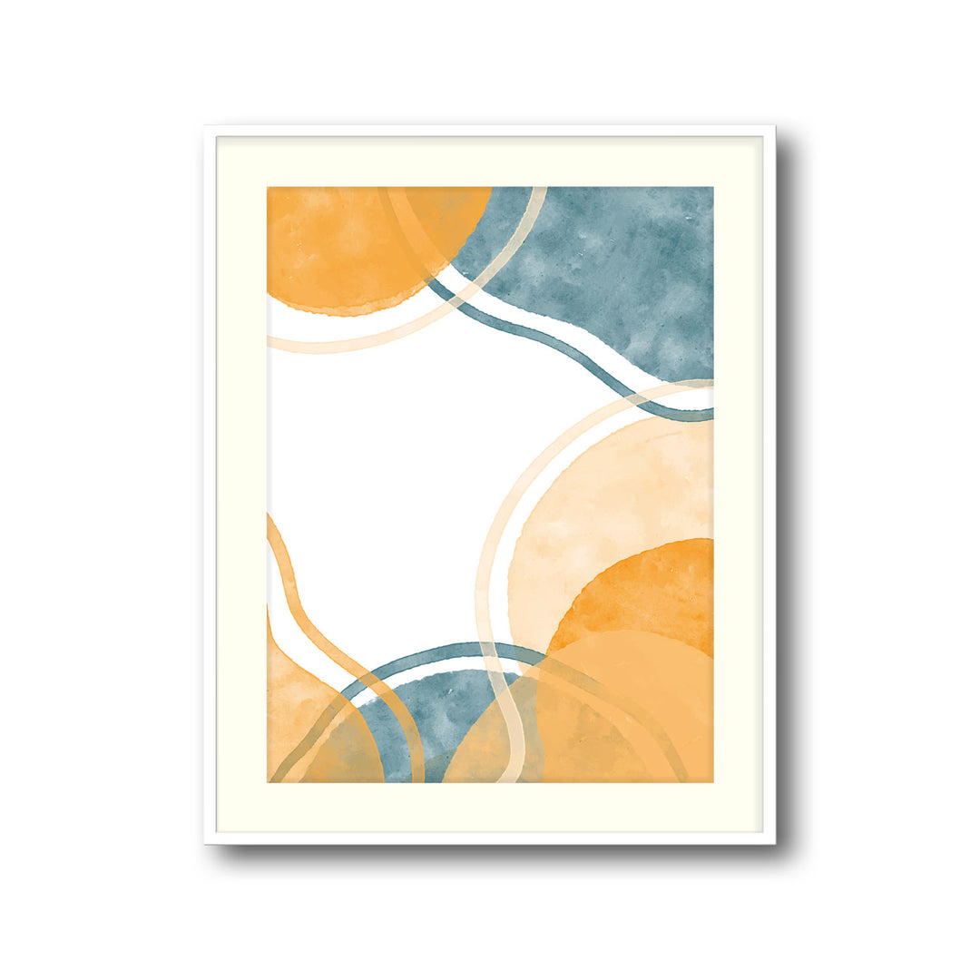 sunlit-oasis-c  Elegant framed art print in a beautiful frame