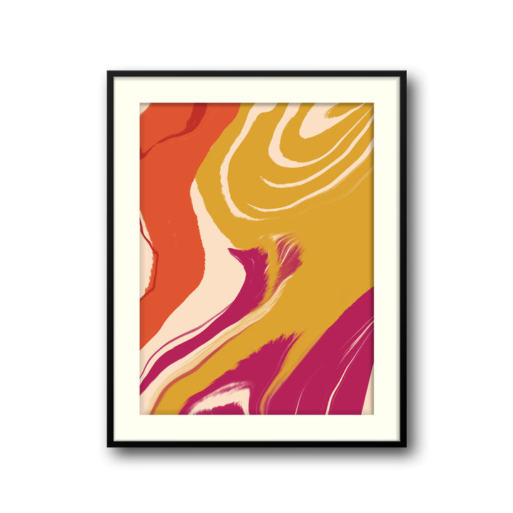 contemporary-sunshine-serenade-a  Elegant framed art print in a beautiful frame