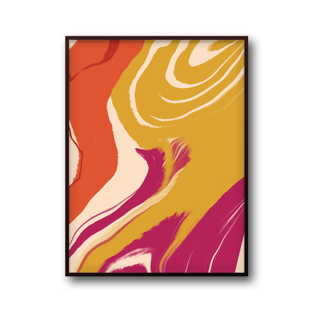 contemporary-sunshine-serenade-a  Elegant framed art print in a beautiful frame