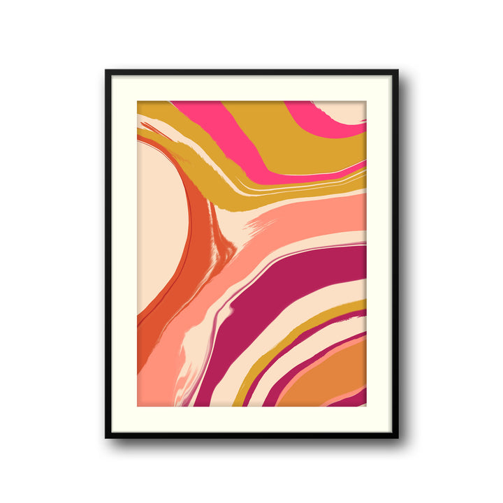 contemporary-sunshine-serenade-c  Elegant framed art print in a beautiful frame