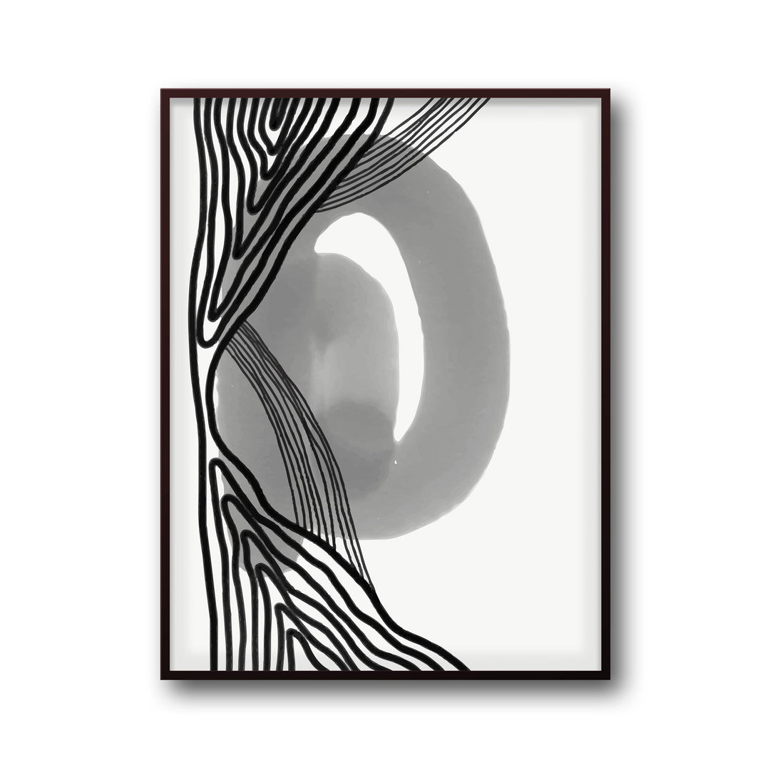 kaleido-a  Elegant framed art print in a beautiful frame