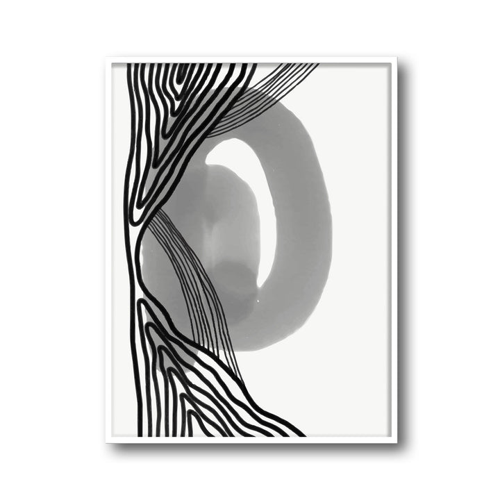 kaleido-a  Elegant framed art print in a beautiful frame