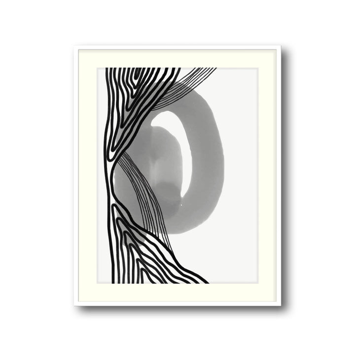 kaleido-a  Elegant framed art print in a beautiful frame