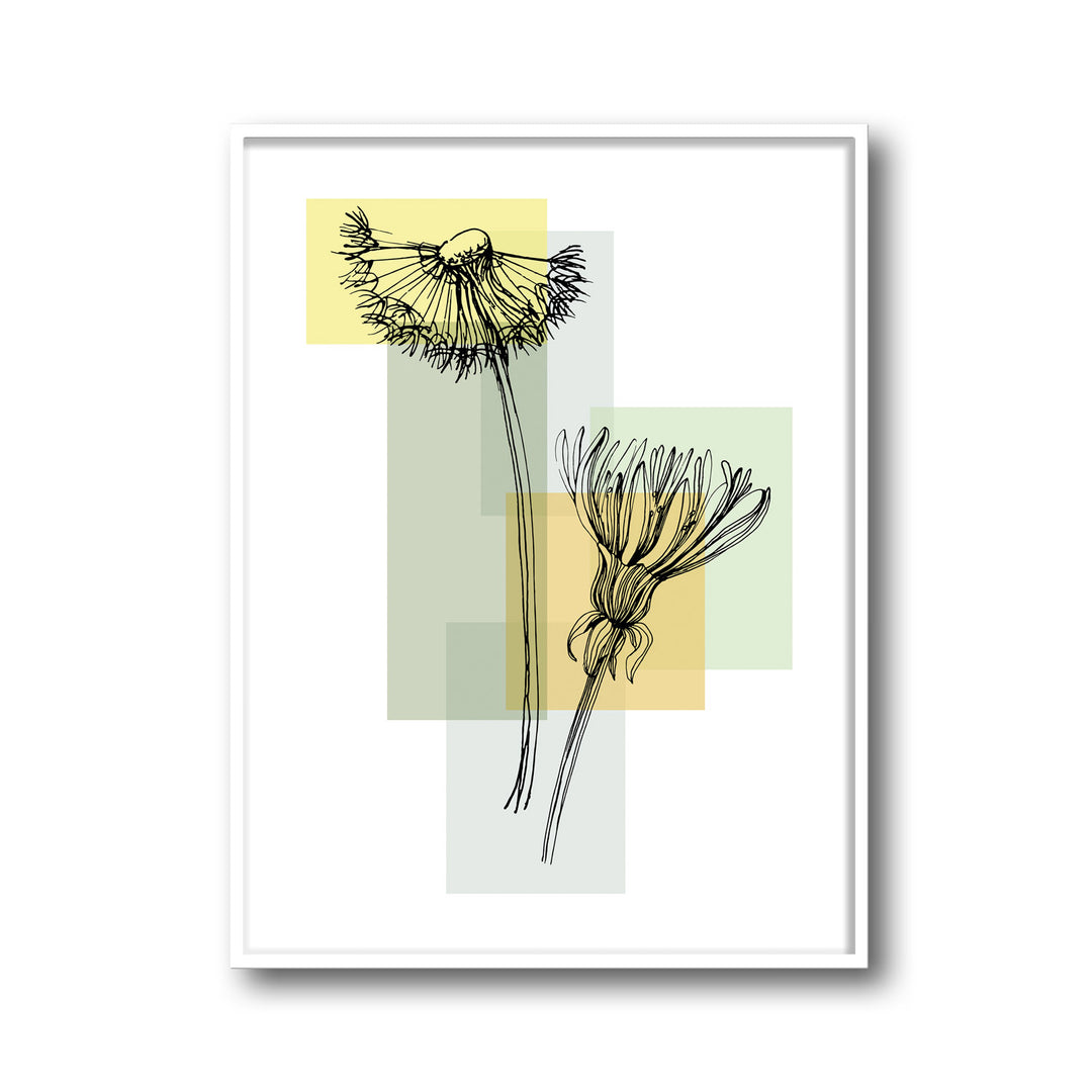 botanic-bloom-b High-quality framed print at Raremango