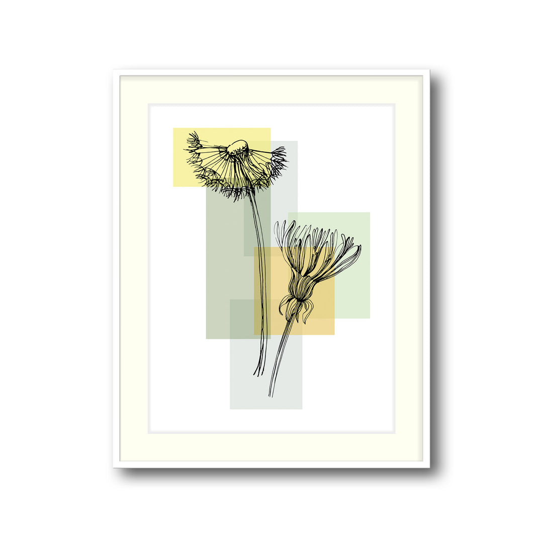 botanic-bloom-b High-quality framed print at Raremango