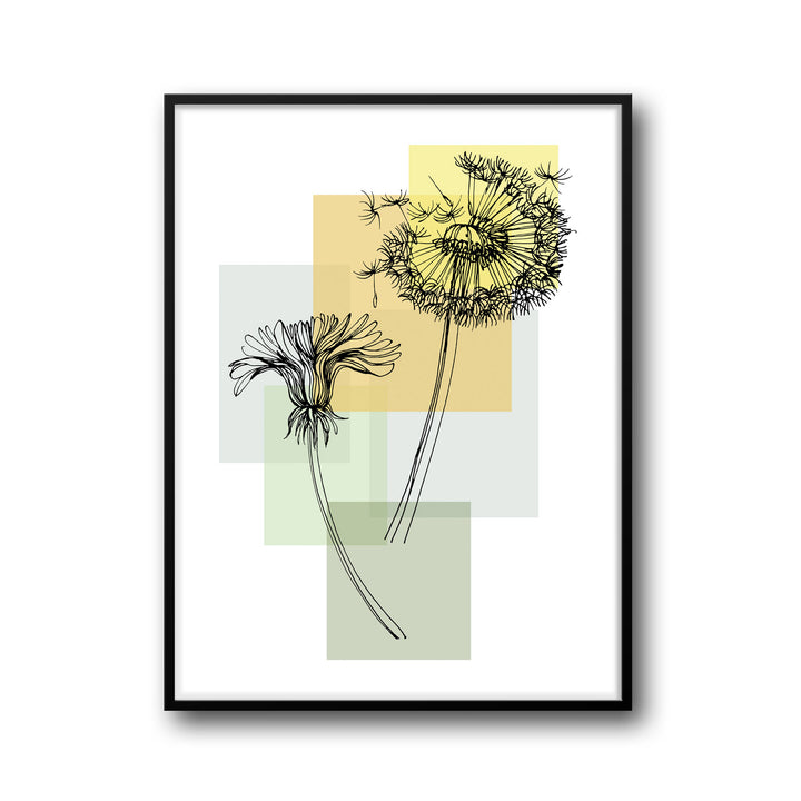 botanic-bloom-a High-quality framed print at Raremango