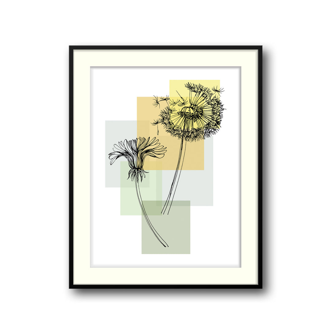 botanic-bloom-a High-quality framed print at Raremango