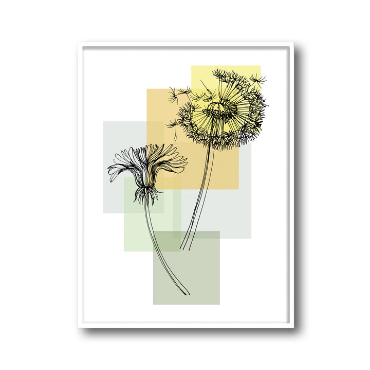 botanic-bloom-a High-quality framed print at Raremango