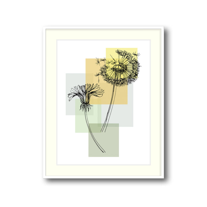 botanic-bloom-a High-quality framed print at Raremango