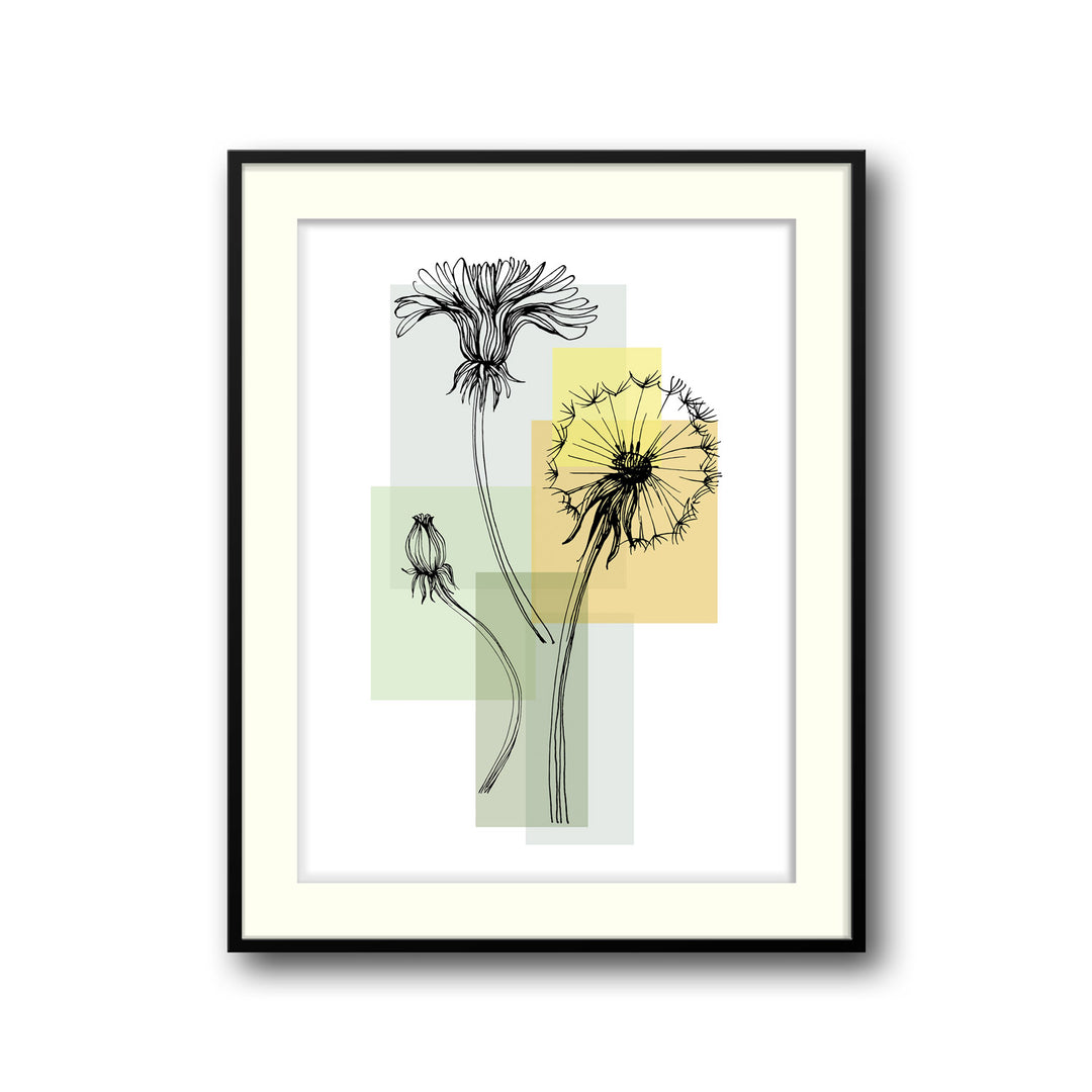 botanic-bloom-c High-quality framed print at Raremango