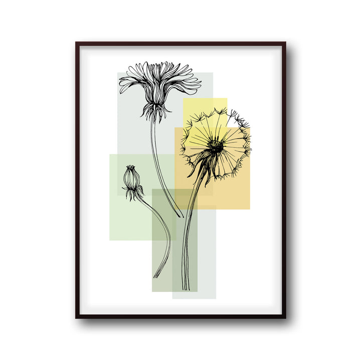 botanic-bloom-c High-quality framed print at Raremango