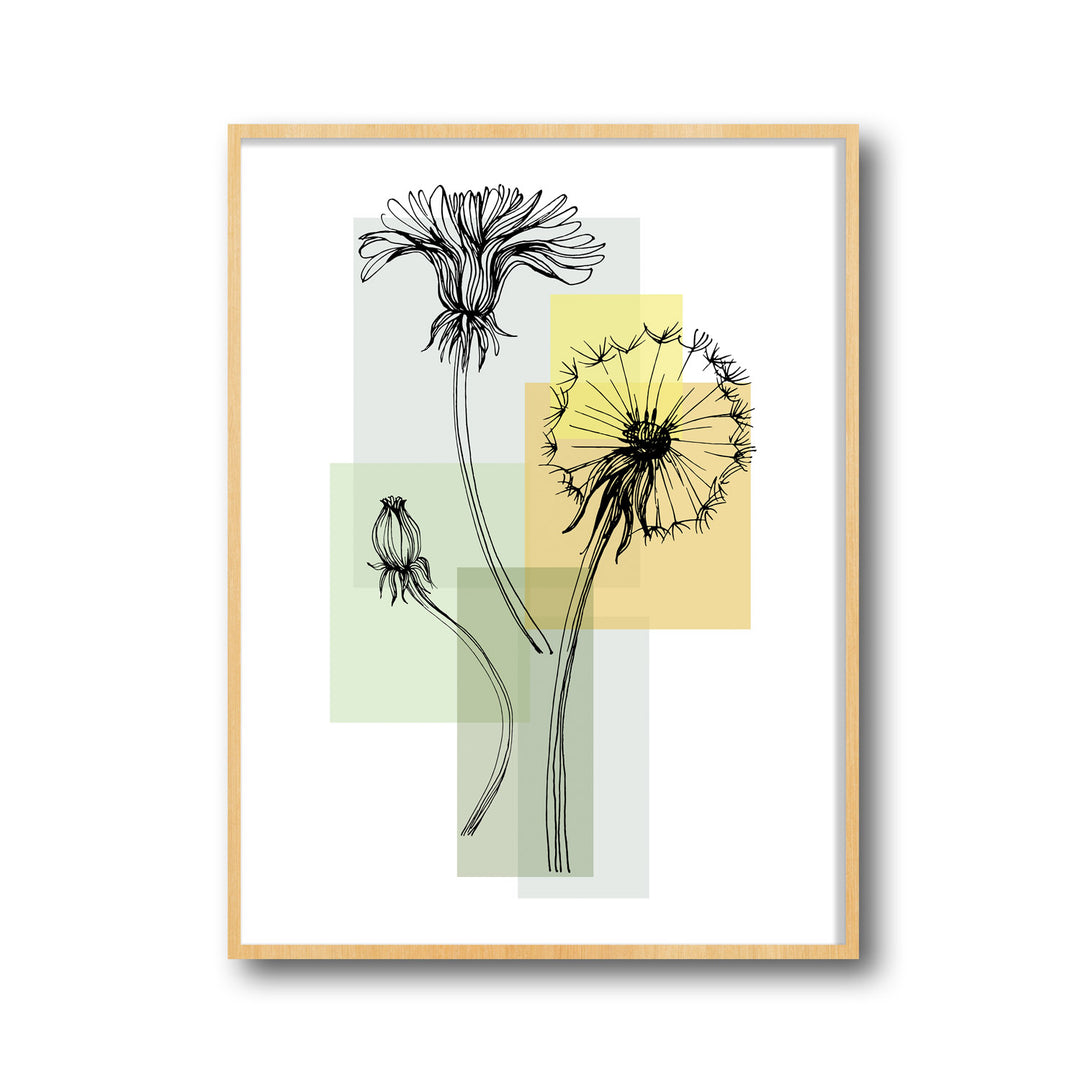 botanic-bloom-c High-quality framed print at Raremango