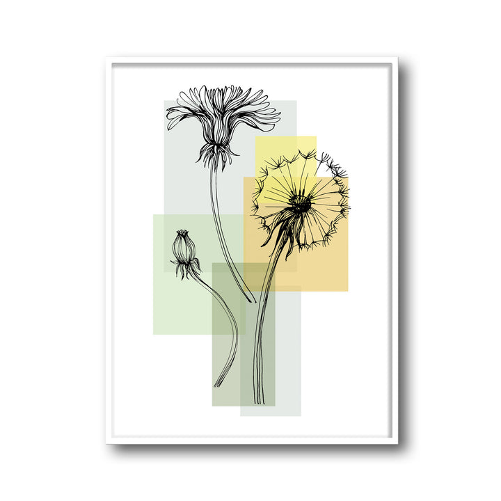 botanic-bloom-c High-quality framed print at Raremango