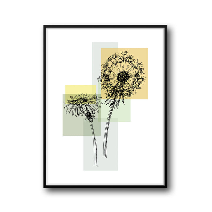 botanic-bloom-d High-quality framed print at Raremango